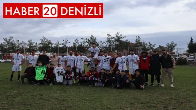 Çal Belediyespor, Acıpayam Belediyespor’u 4-1 mağlup etti