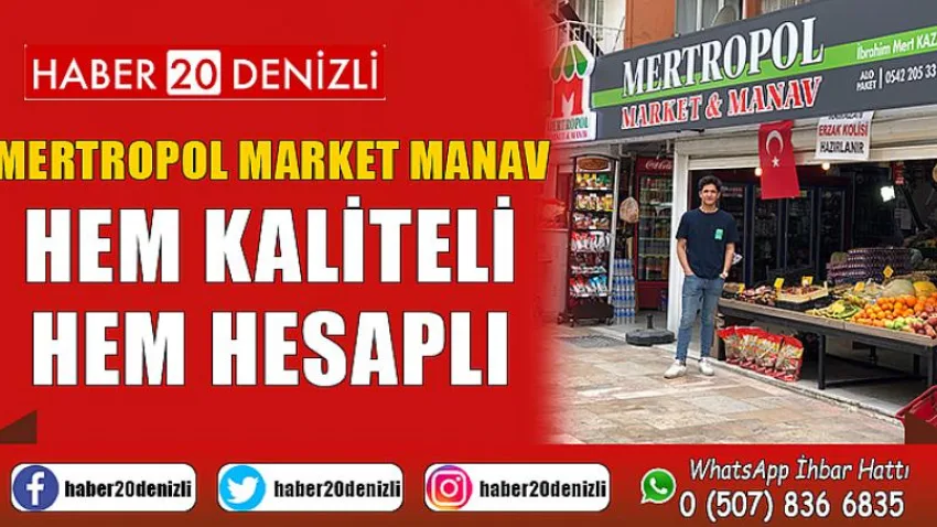 Mertropol Market Manav Hem Kaliteli Hem Hesaplı
