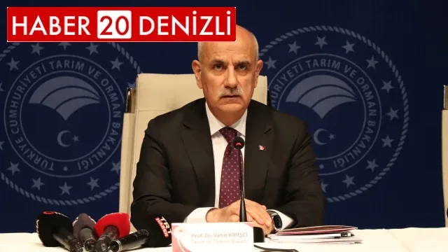 Bakan Kirişci: “Toprağımız bize yetmemeye başladı, bu yüzden suyu ve toprağı idareli kullanmalıyız”