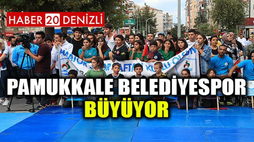 Pamukkale Belediyespor Büyüyor