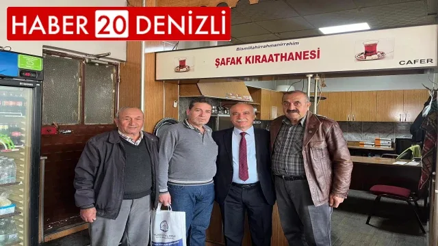 Çardak Belediye Başkanı Hüsnü YILMAZ Esnaf Ziyaretlerine devam ediyor