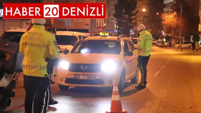Denizli’de yılbaşı denetimlerinde kuş uçurtulmadı