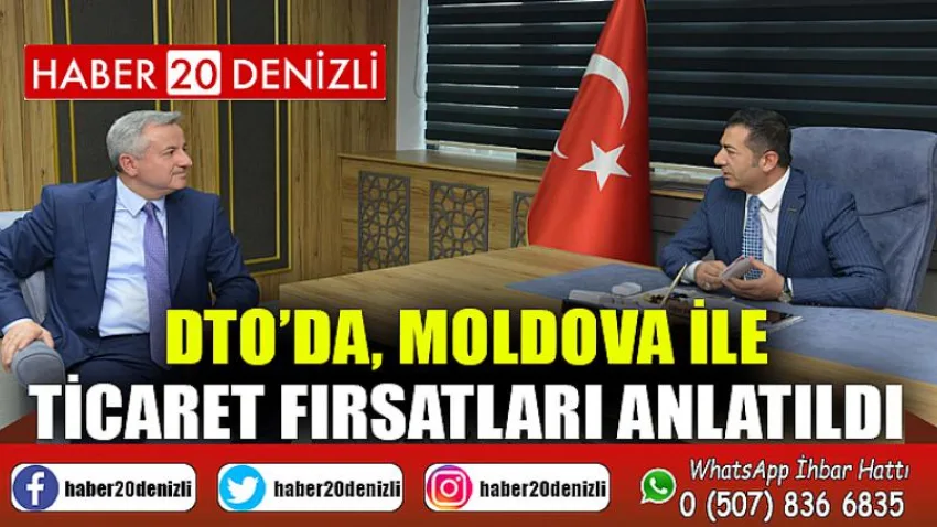 DTO’da, Moldova ile Ticaret Fırsatları Anlatıldı