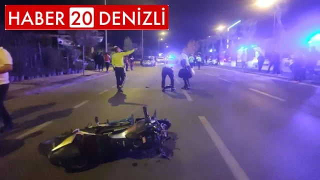 Sollamak istediği motosikletli polise çarptı: 2 yaralı