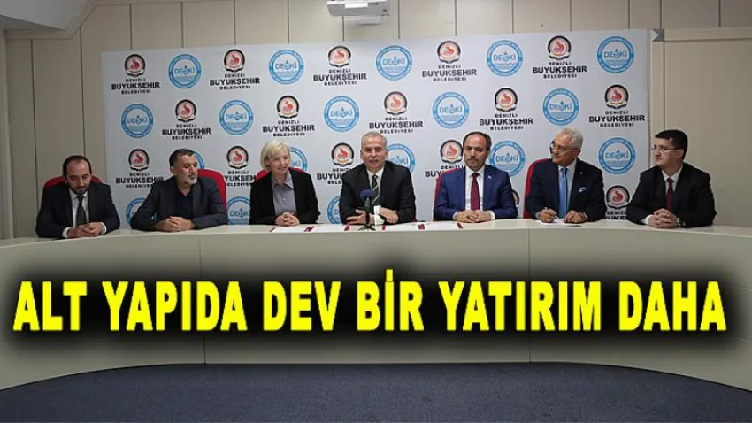Alt Yapıda Dev Bir Yatırım Daha
