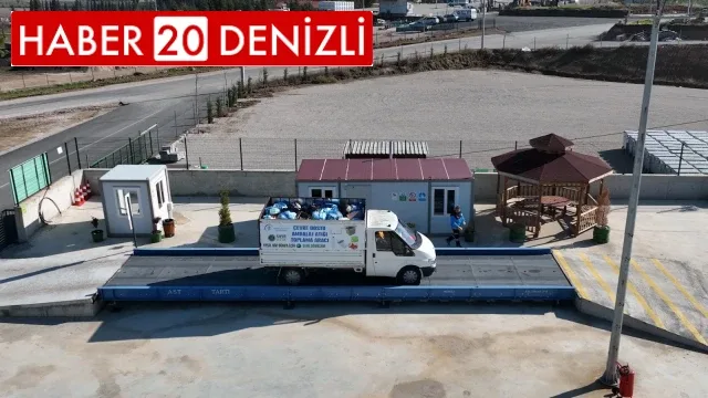 25 milyon 400 bin kilogram atık geri dönüştürüldü