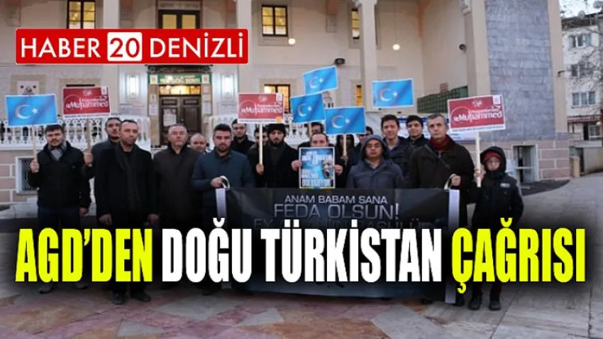 Agd’den Doğu Türkistan Çağrısı