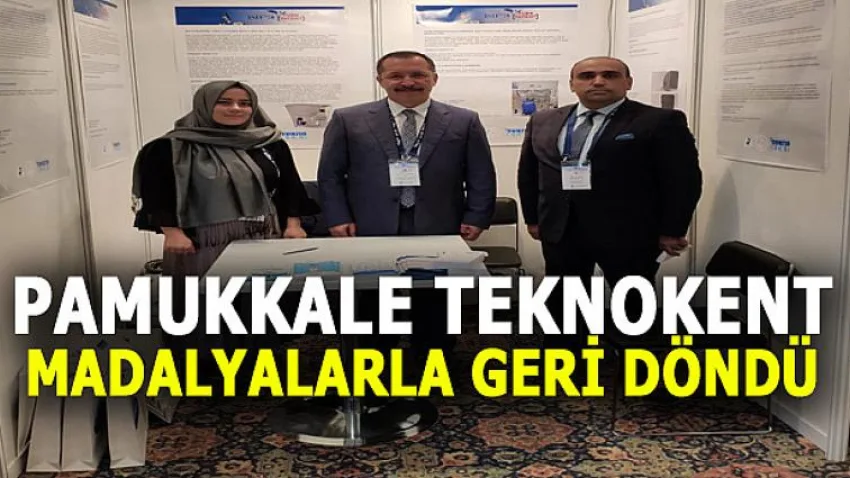 Pamukkale Teknokent Madalyalarla Geri Döndü