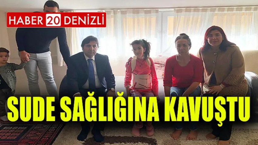 2020 Skolyoz hastası Sude’ye şifa getirdi