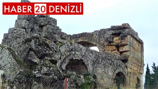 Hierapolis'teki Hamam Bazilikası yıkılma tehlikesiyle karşı karşıya kaldı