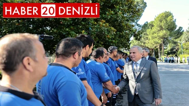 Denizli Büyükşehir ailesi bayramlaştı