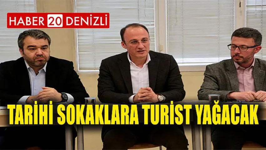 Tarihi Sokaklara Turist Yağacak