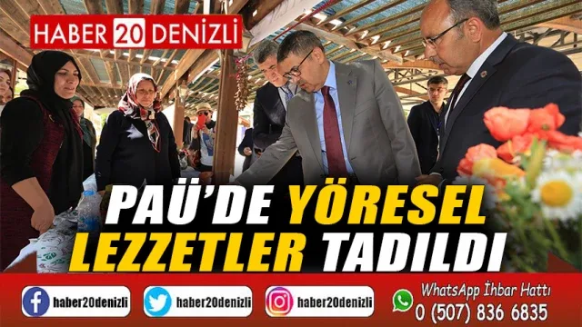 PAÜ’de yöresel lezzetler tadıldı