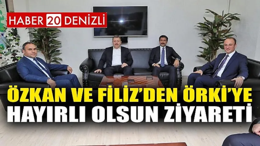 Özkan ve Filiz’den Hayırlı Olsun Ziyareti
