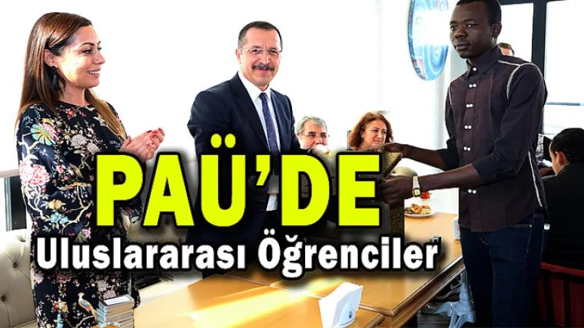 PAÜ'de Uluslararası Öğrenciler