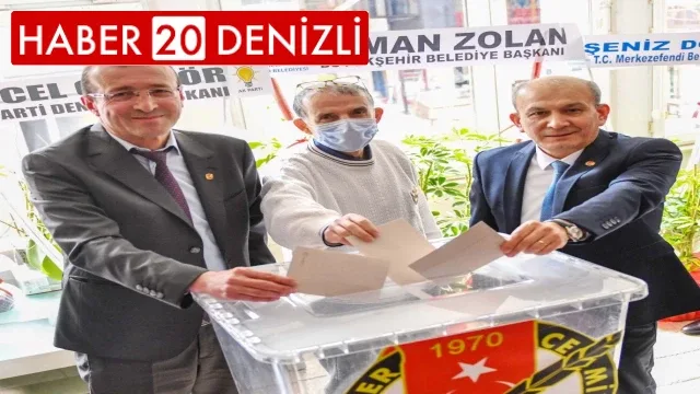 Denizli’de gazeteciler sandığa gitti