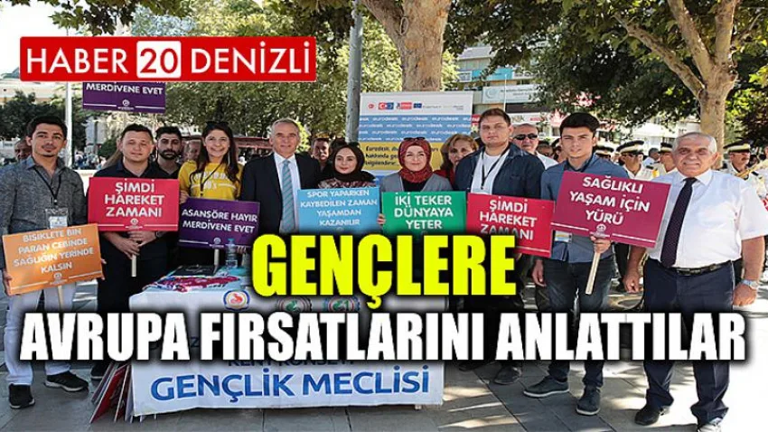 Gençlere Avrupa fırsatlarını anlattılar