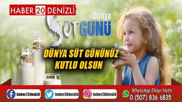 Dünya Süt Gününüz Kutlu Olsun