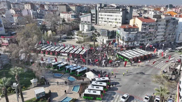 200 Milyonluk Yeni Araçları Tanıtan Başkan Çavuşoğlu'ndan Denizli'ye Raylı Sistem Müjdesi