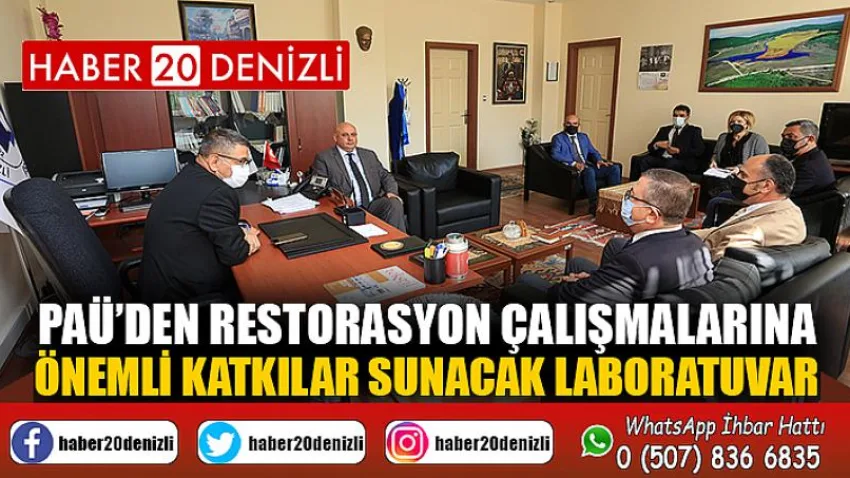 PAÜ’den Restorasyon Çalışmalarına Önemli Katkılar Sunacak Laboratuvar