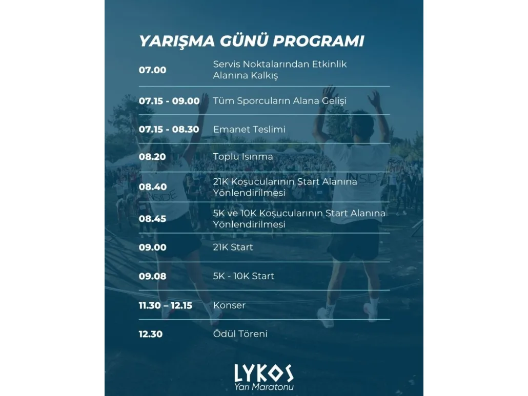 Tarihi yarı maraton coşkusu için ücretsiz ulaşım desteği