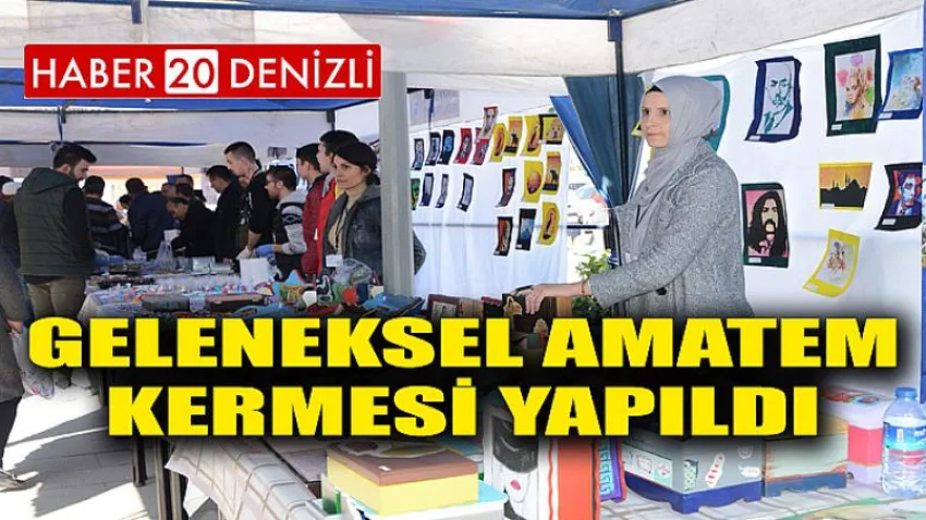 PAÜ'de Geleneksel Amatem Kermesi Yapıldı