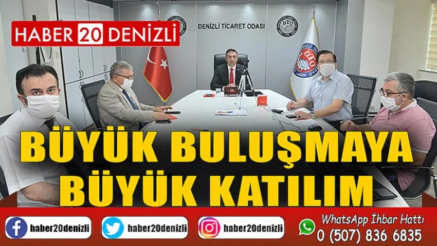 Büyük Buluşmaya Büyük Katılım