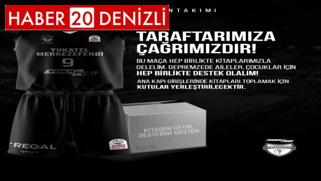 Yukatel Merkezefendi Belediyesi Basket’ten Depremzedeler için Kitap Kampanyası