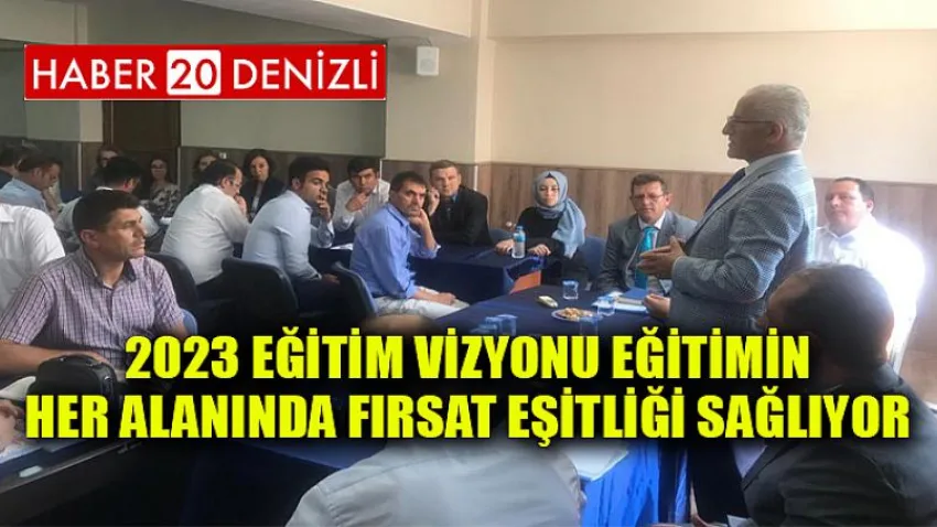 2023 Eğitim Vizyonu Eğitimin Her Alanında Fırsat Eşitliği Sağlıyor