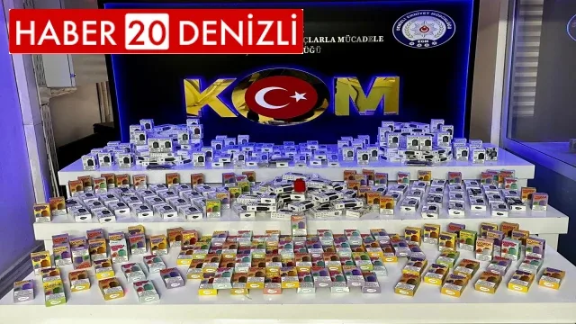 Kaçakçılardan çok sayıda cinsel ilaç çıktı
