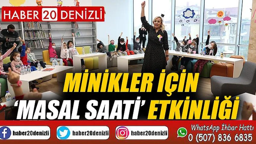 Minikler için ‘Masal Saati’ Etkinliği