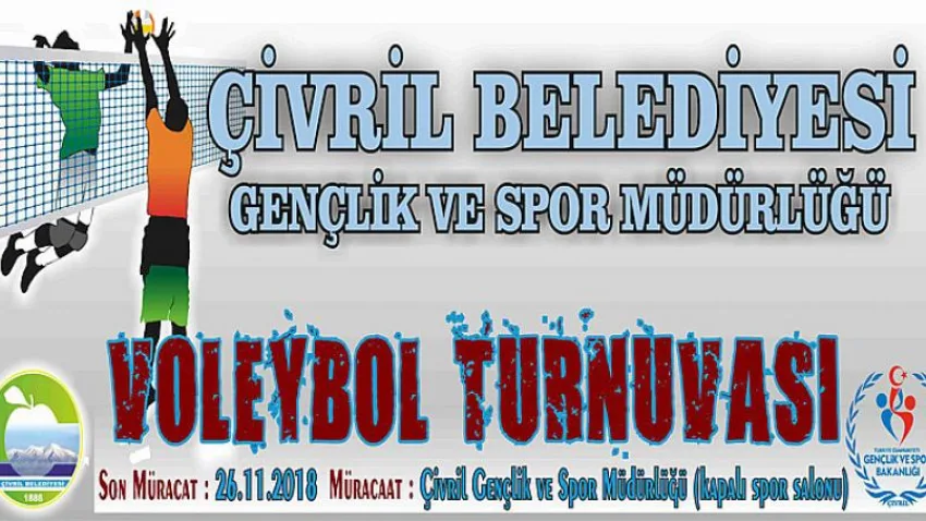 Çivril Geleneksel Voleybol Turnuvası Başlıyor