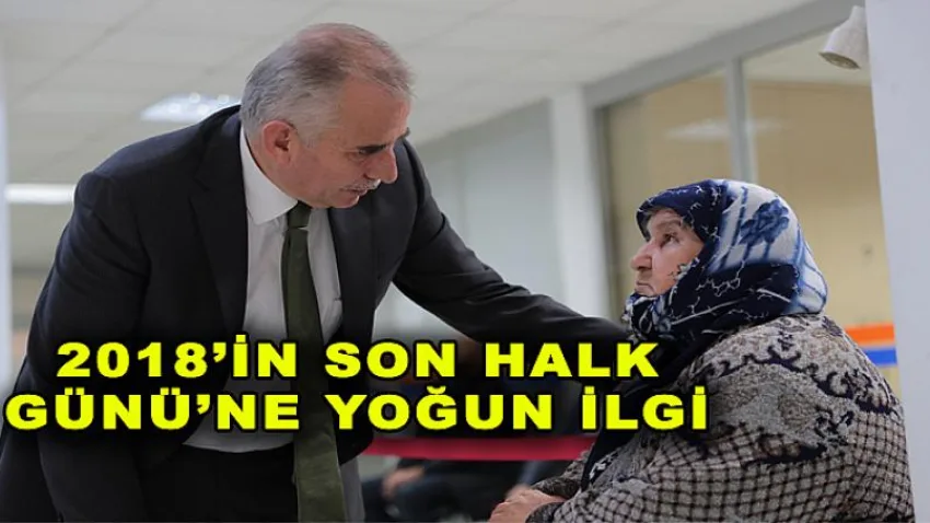 2018'İn Son Halk Günü'ne Yoğun İlgi