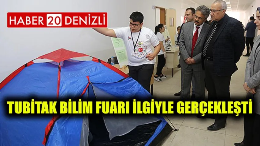 Tubitak Bilim Fuarı İlgiyle Gerçekleşti