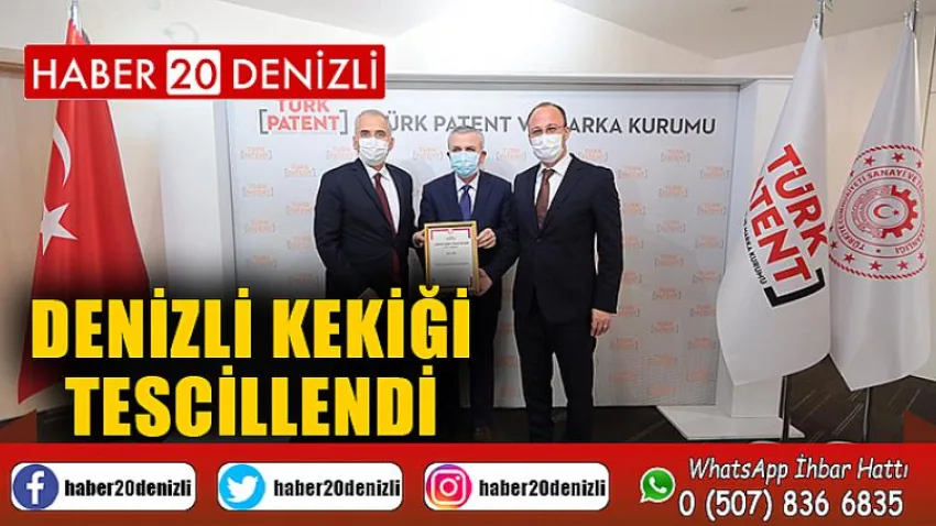 Denizli Kekiği Tescillendi