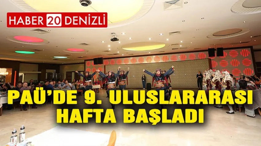 PAÜ’de 9. Uluslararası Hafta Başladı