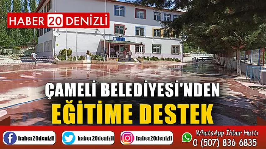 Çameli Belediyesi'nden Eğitime Destek