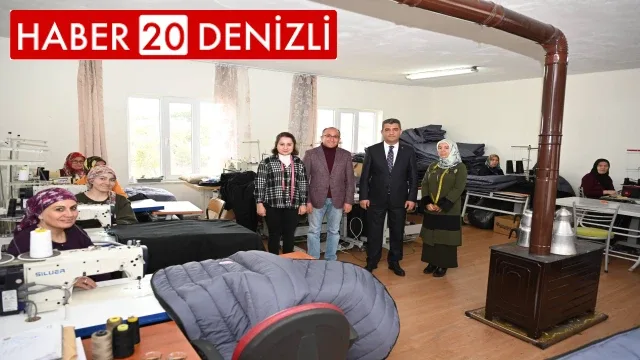 Halk Eğitimi Merkezlerimiz Deprem Bölgesi için Gecesini Gündüze Katarak Üretim Yapıyor