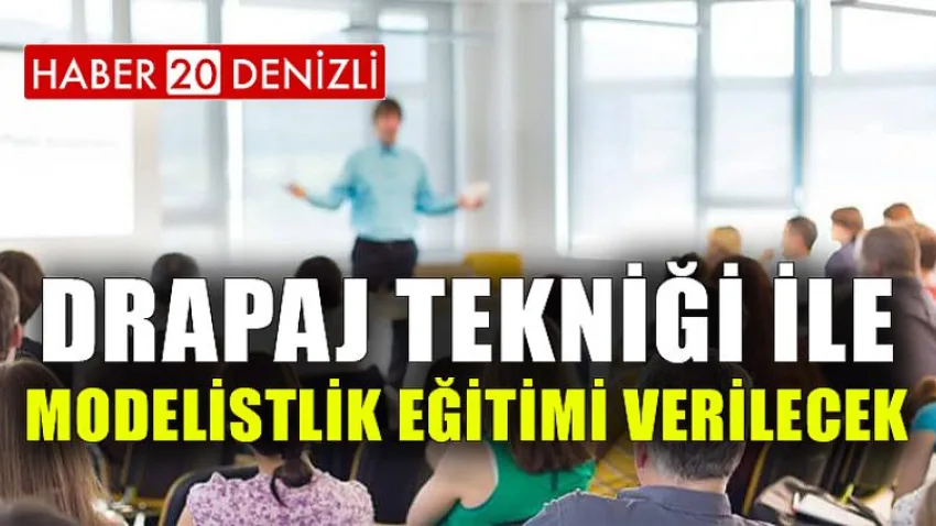 Drapaj Tekniği ile Modelistlik Eğitimi Verilecek