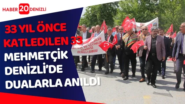 33 yıl önce katledilen 33 Mehmetçik dualarla anıldı