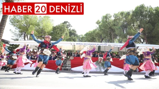30 Ağustos Zafer Bayramı Denizli’de coşkuyla kutlandı