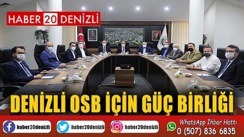 Denizli OSB için Güç Birliği