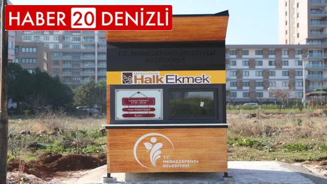 Merkezefendi Halk Ekmek’in 22. büfesi hizmette açıldı