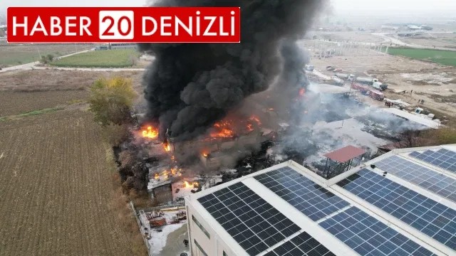 Yanan kimya fabrikasının çevresindeki diğer işletmeler boşaltıldı
