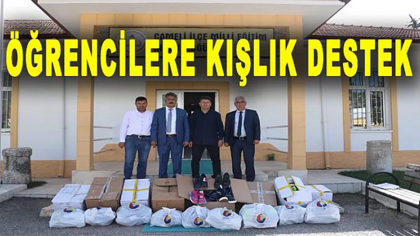 Öğrencilere Kışlık Destek