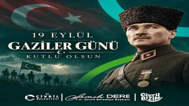 Başkan Semih Dere; "Gazilerimize minnettarız
