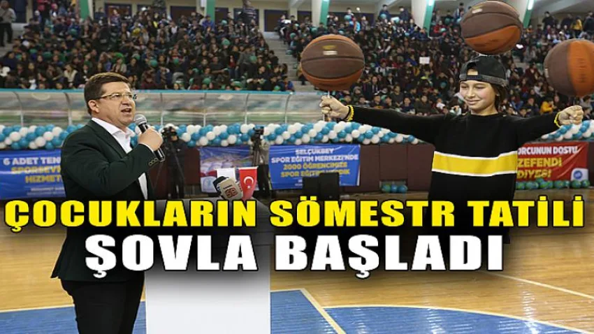 Çocukların Sömestr Tatili Şovla Başladı