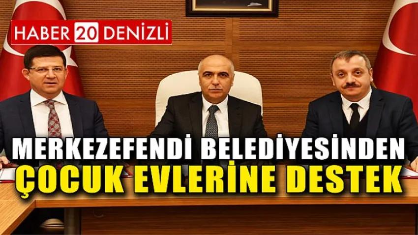 Merkezefendi Belediyesinden Çocuk Evlerine Destek