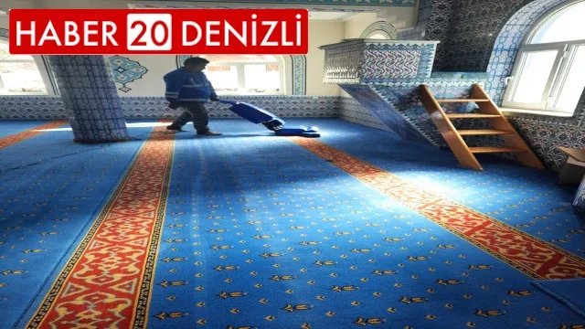 Çameli'de camiler bayrama hazır