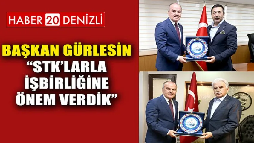 Başkan Gürlesin, “Stk’larla İşbirliğine Önem Verdik”